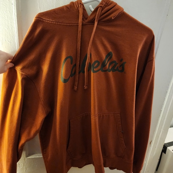Cabela's Other - Cabela's Men's Rust Hoodie Sweater